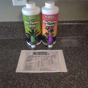 General Organics BioThrive Grow & Bloom